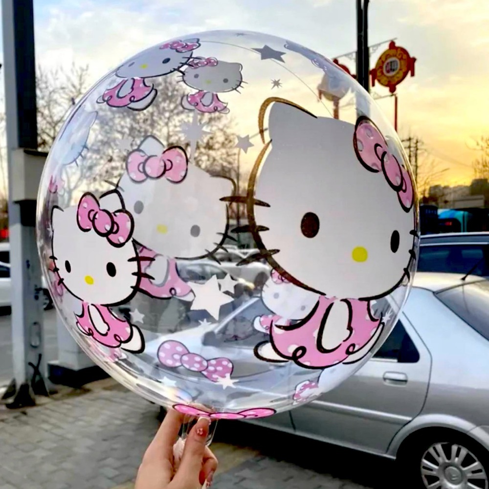 6 pcs 24 Inches Hello Kitty Balloons